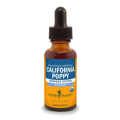 Herb Pharm California Poppy 4oz - The Oasis of Health