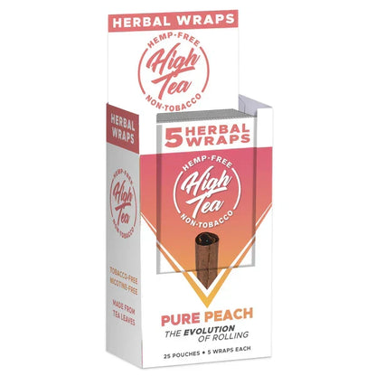 High Team Hemp Free Herbal Wraps 5ct 25pk