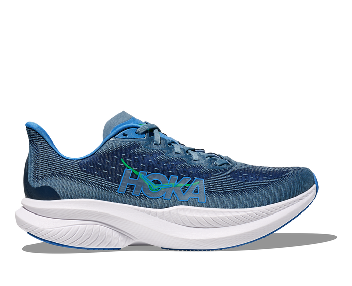 Hoka Men's Mach 6 Footwear Hoka One One Downpour/Thunder Cloud-DHN 7.5 Medium-D