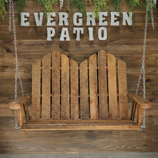 Homestead Amish Reclaimed Oak Double Swing