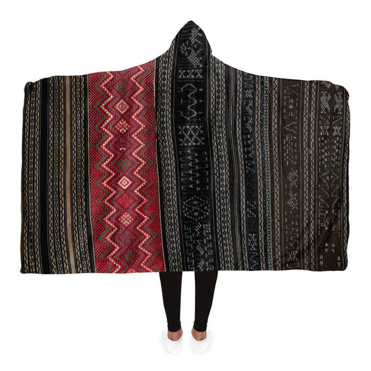 Hooded Blanket, Li Culture Traditional Textile Design