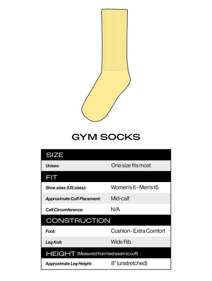 Hot Mom Gym Crew Socks