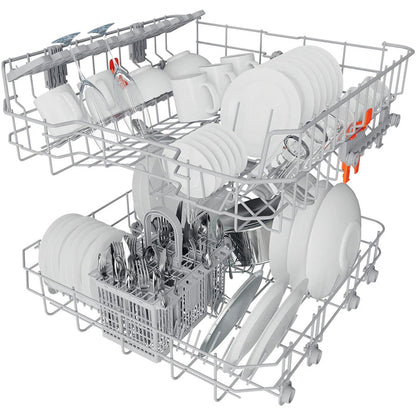 Hotpoint H2FHL626 Full Size Freestanding Dishwasher 14 Place Setting White