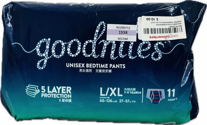Huggies GoodNites Underpants L XL 11 count