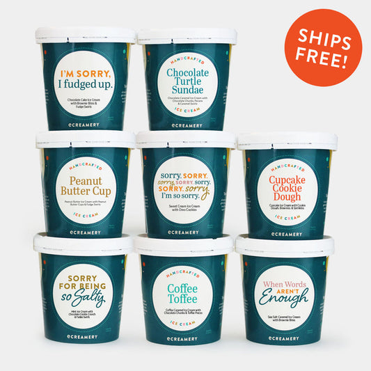 I'm Sorry 8 pint Ice Cream gift