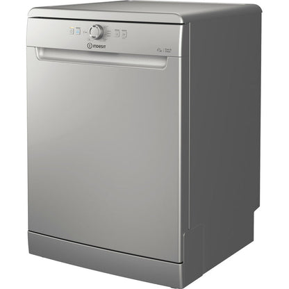 Indesit D2FHK26S Full Size Dishwasher with 14 Place Setting Silver Silver