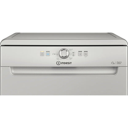 Indesit D2FHK26S Full Size Dishwasher with 14 Place Setting Silver Silver