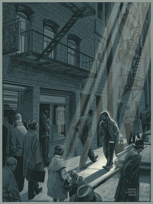 Inside Llewyn Davis Rich Kelly poster