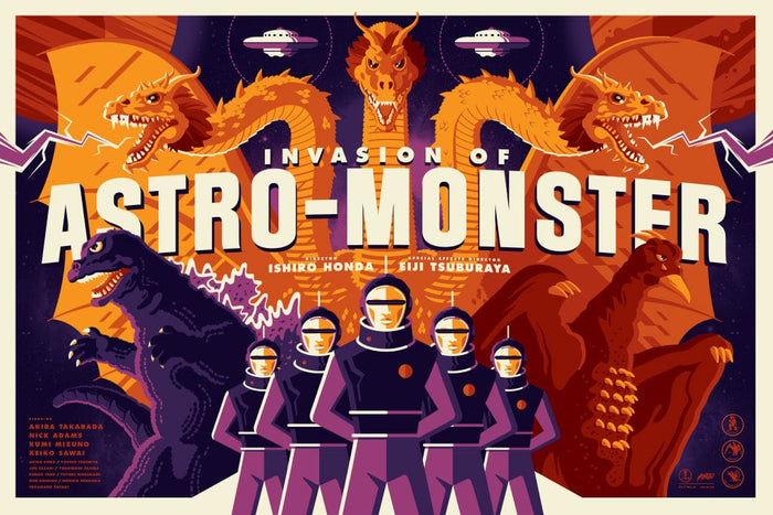 Invasion of Astro-Monster Poster