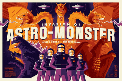 Invasion of Astro-Monster Poster