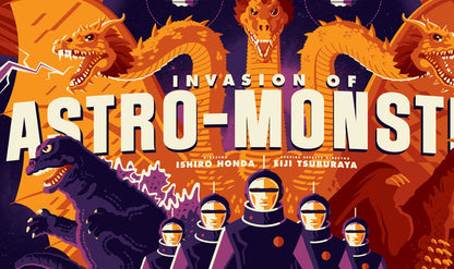 Invasion of Astro-Monster Poster