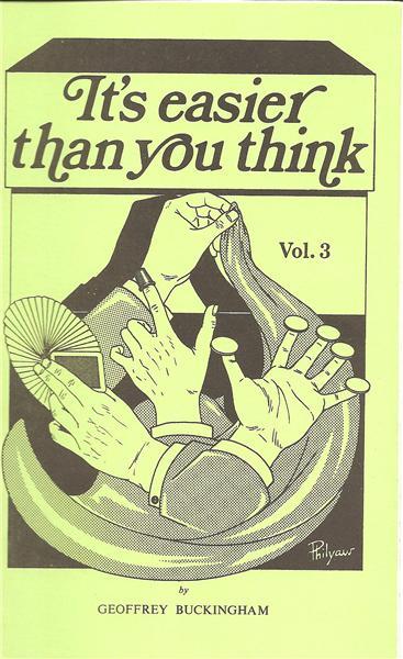 It's Easier Than You Think (Series) by Geoffrey Buckingham - Book