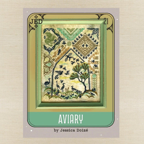 JEDxStitch - Aviary - Booklet Chart IH and/or Roxy Floss Co Floss