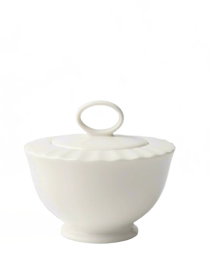 Jenna Clifford Sugar Bowl - White