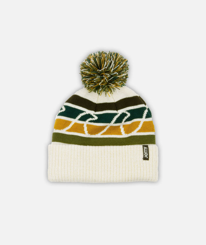 Jetty Crest Beanie Accessories Jetty Tan