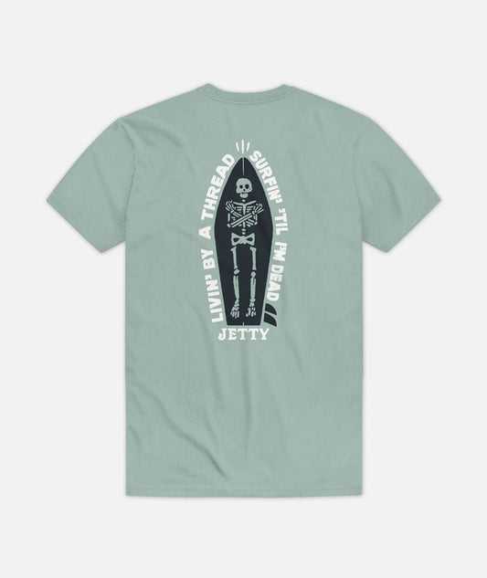 Jetty Mens Coffin Tee Apparel Jetty Mint Small