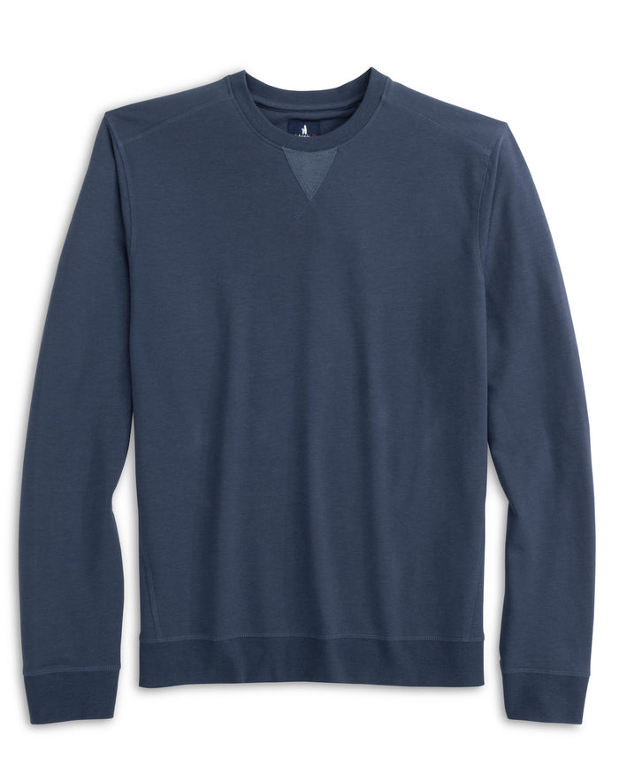 Johnnie-O Men's Corbet French Terry Crewneck Sweatshirt Apparel Johnnie-O Navy Small