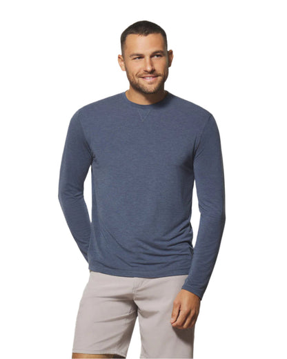 Johnnie-O Men's Course Performance Long Sleeve T-Shirt Apparel Johnnie-O Wake Small
