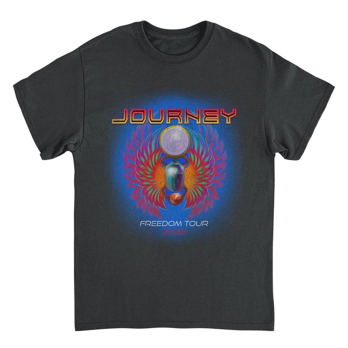 Journey Freedom Tour 2022 Black T-Shirt