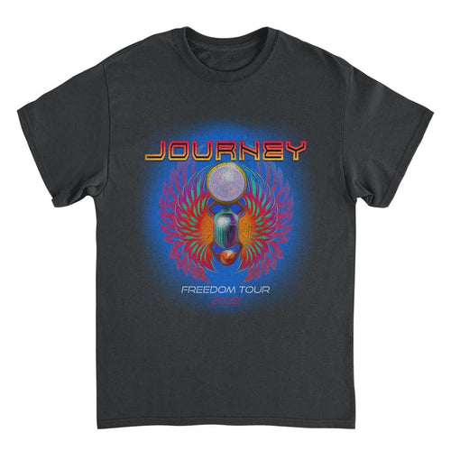 Journey Freedom Tour 2022 Black T-Shirt