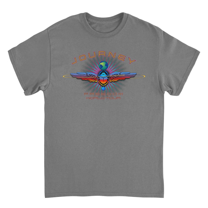 Journey Freedom World Tour Scarab Charcoal T-Shirt