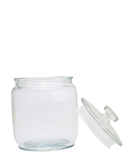 Juventus Borosilicate 720ml Medium Canister - Clear