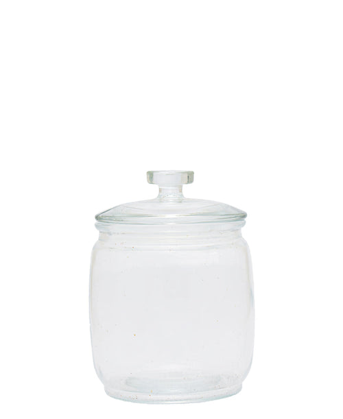 Juventus Borosilicate Small Canister - Clear