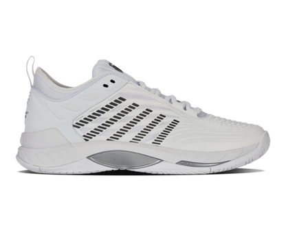 K-Swiss Men's Hypercourt Supreme 2 Footwear K-Swiss White/Black-102 7.5