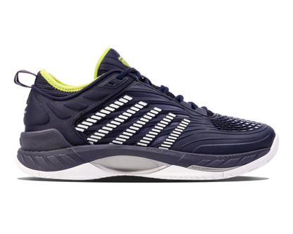 K-Swiss Men's Hypercourt Supreme 2 Footwear K-Swiss Peacoat/White/Lime Green-494 7.5