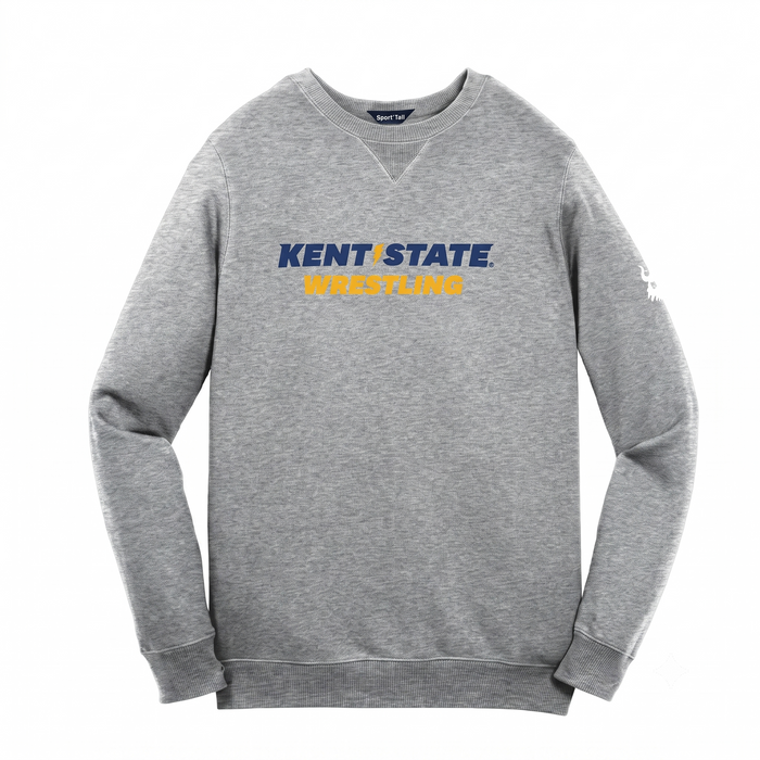 Kent State Wrestling Grey Crewneck