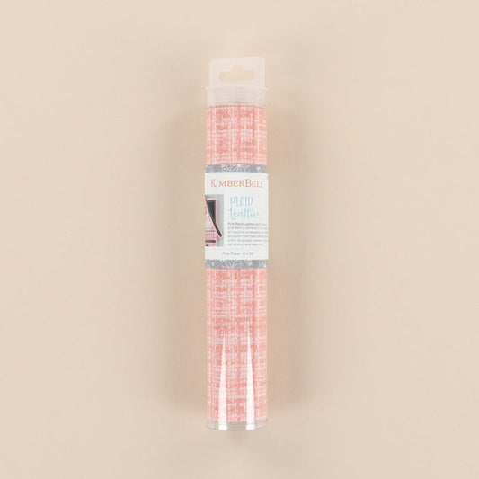 Kimberbell Embroidery Leather Pink Plaid