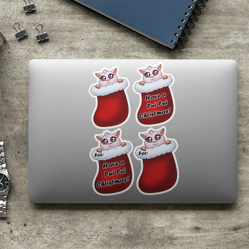 Kisa Christmas Stickers