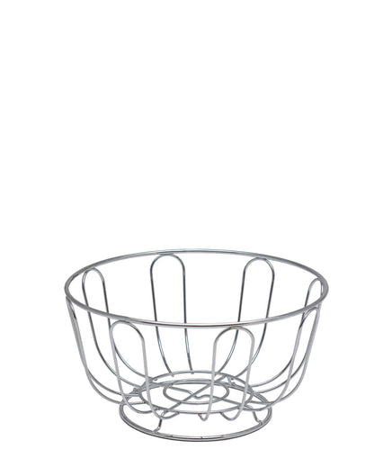 Kitchen Life Wire Fruit Basket - Silver