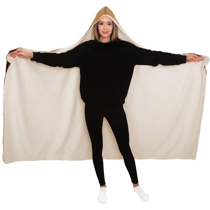 Kuba Cloth Inspired Hooded Blanket (The Congo)