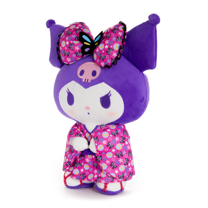 Kuromi 14" Pink Standing Plush (Spring Kimono Series) Plush NAKAJIMA CORPORATION