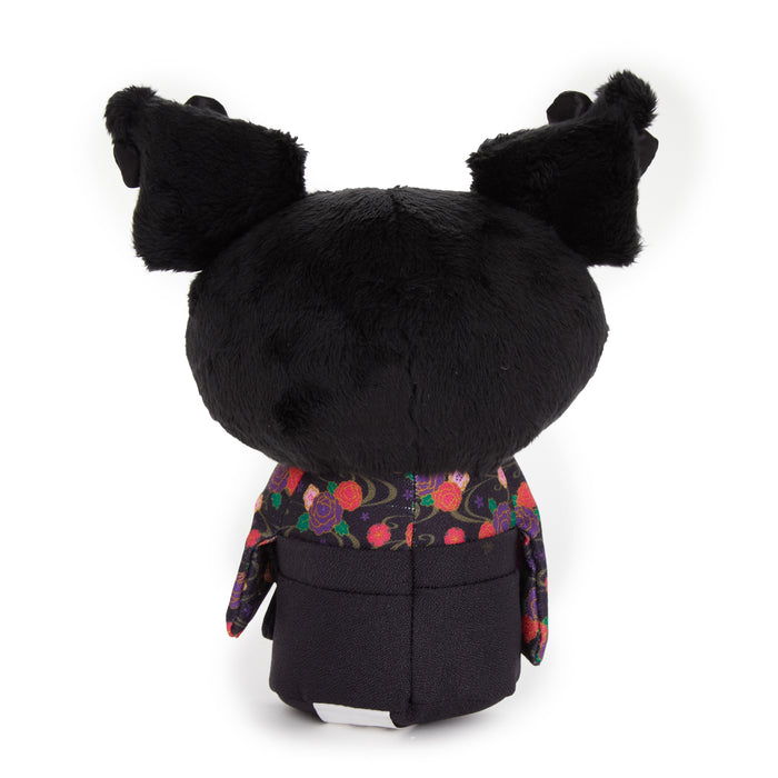 Kuromi Bean Doll Plush (Hakama Series) Plush NAKAJIMA CORPORATION