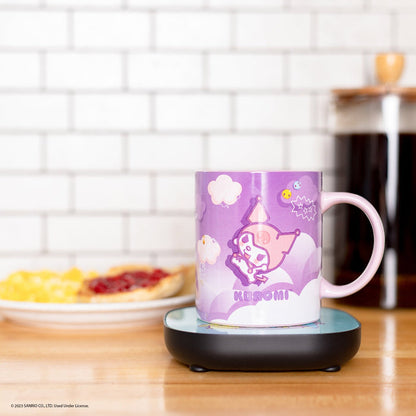 Kuromi Coffee Mug & Warmer Set Home Goods Uncanny Brands Wholesale