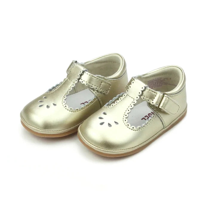 L'Amour | Dottie Scalloped T-Strap Mary Jane