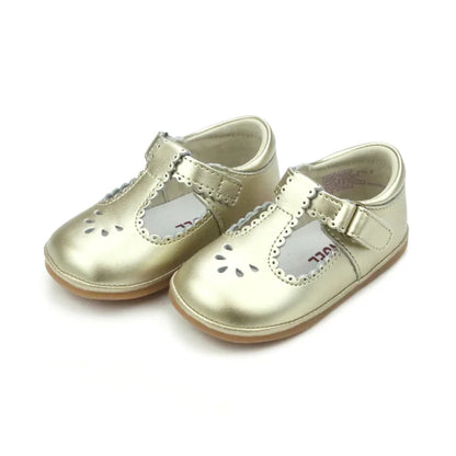 L'Amour | Dottie Scalloped T-Strap Mary Jane