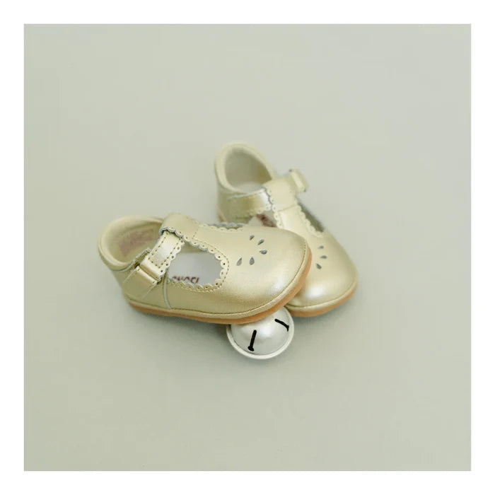 L'Amour | Dottie Scalloped T-Strap Mary Jane