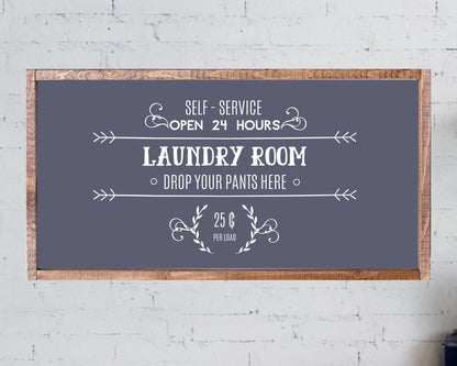 laundry room wood sign 12x18 personalized wood sign laundry art home wall art laundry