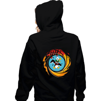 Zippered Hoodies, Unisex / Small / Black