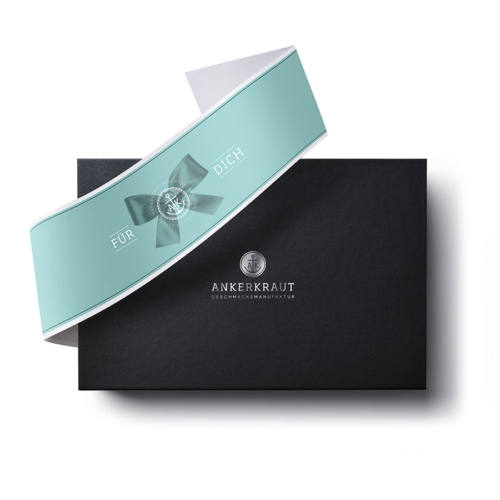 geschlossene Deluxe Box mit Banderole