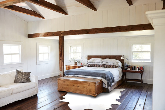 Light Grey Cowhide Rug #A31692