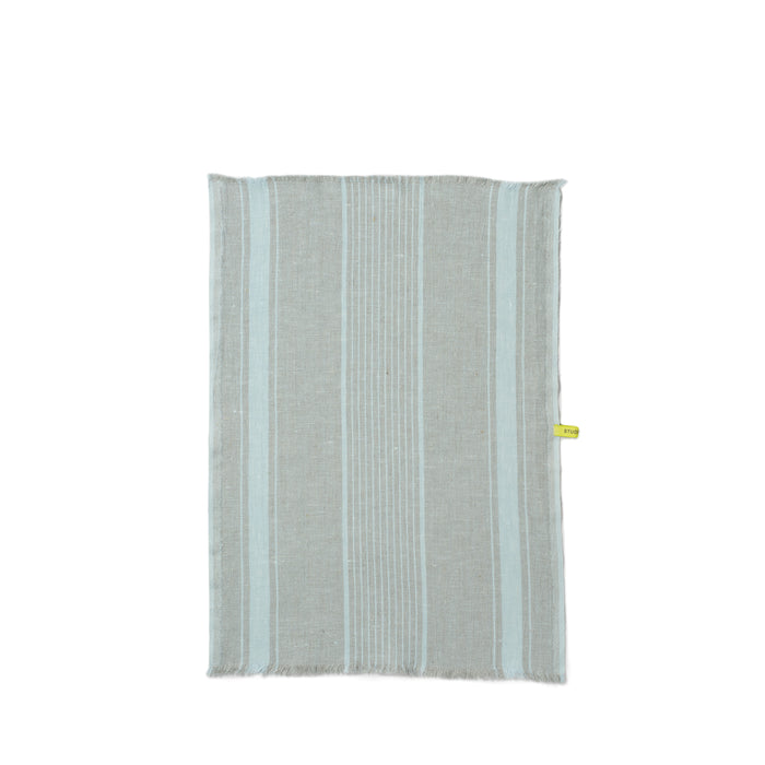 Linen Towel in Glacier