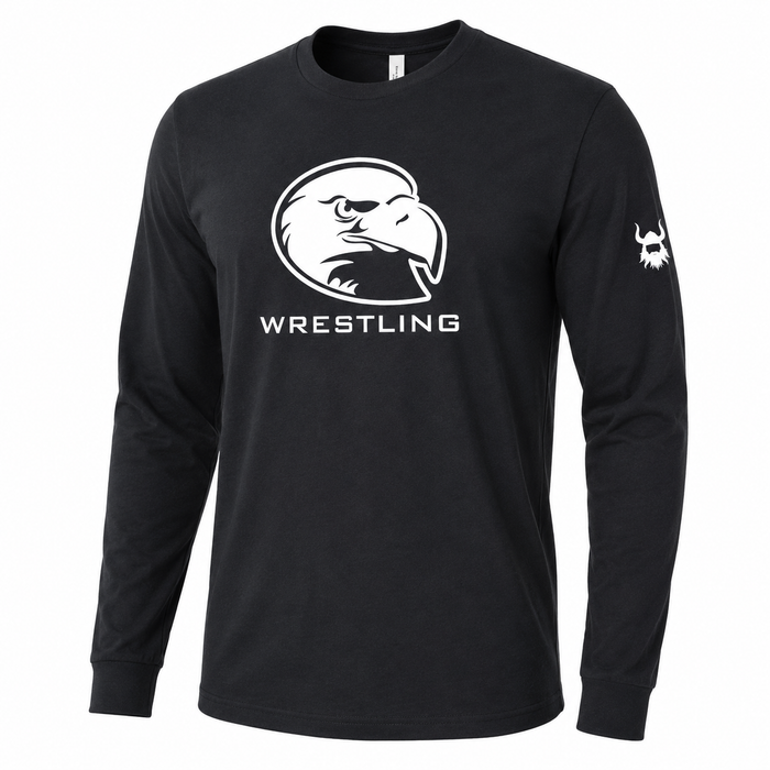Lock Haven Wrestling Black Long Sleeve Shirt