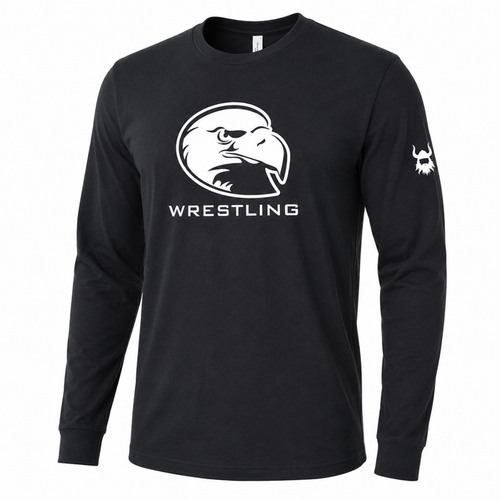 Lock Haven Wrestling Black Long Sleeve Shirt