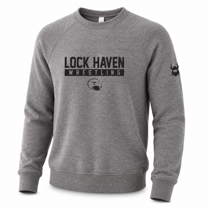 Lock Haven Wrestling Collegiate Blend Crewneck