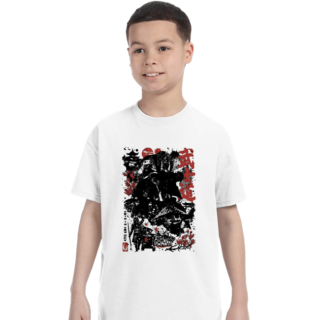 Daily_Deal_Shirts T-Shirts, Youth / XS / White Lone Wolf Mando