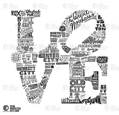 Love Philly Tee - Ali's Wagon